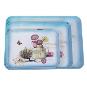 Blue Melamine Plates